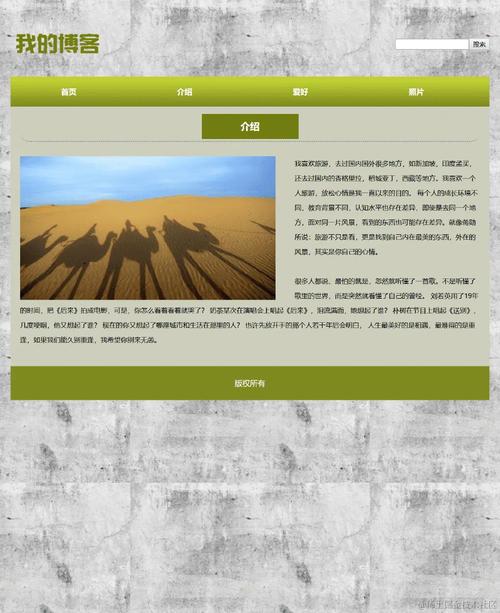 大學(xué)生個(gè)人靜態(tài)HTML網(wǎng)頁(yè)設(shè)計(jì)作品——個(gè)人介紹網(wǎng)頁(yè)模板